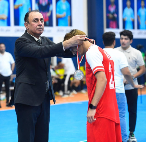 نفط البصرة يتوج بلقب الدوري الممتاز لكرة الصالات  
