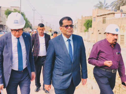 البصرة تناقش نسب الانجاز لمشروع الاتحاد الأوربي في