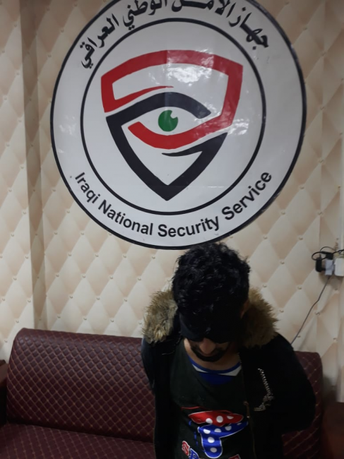 جهاز الامن الوطني في البصرة  يلقي القبض على شخصين 