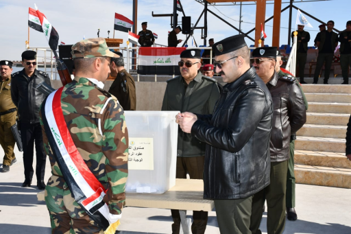 قيادة شرطة البصرة تحتفل بتخرج كوكبة جديدة من المتط