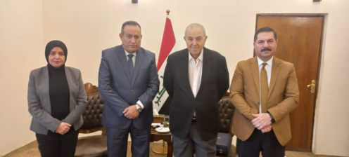 حزب الأمة العراقية وحركة الوفاق الوطني يناقشان الو