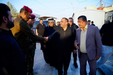  وزير الكهرباء يزور منفذ الشلامجة الحدودي لتامين ز