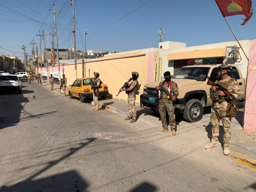 قيادة عمليات البصرة تنفذ تمرينا لعملية المحاكاة لح