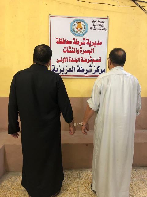 القبض على  (٦) أشخاص اعتدوا على مفرزة المرور أثناء