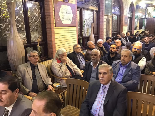 مثقفو وادباء وصحفيو البصرة يؤبنون الفقيد  الاديب و
