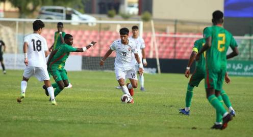 منتخب الناشئين يتعادل مع موريتانيا ويتصدر مجموعته