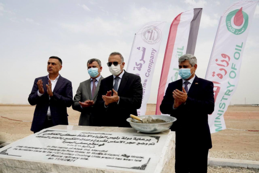 العيداني : وضع حجر اساس مشروع الفاو " حدث تار