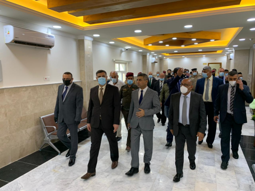 افتتاح المبنى الجديد  لدار القضاء  النموذجية في  ق