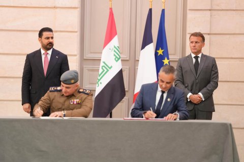توقيع 6 مذكرات تفاهم مشتركة بين العراق وفرنسا