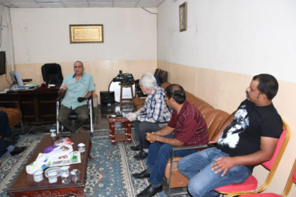 رئيس نقابة الصحفيين فرع البصرة .. لكادر المرسى نيو