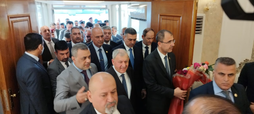 رئيس الجمهورية يلتقي محافظ البصرة وعددا من نوابها 