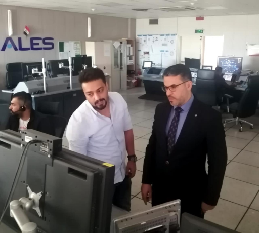  النائب احمد الربيعي يؤكد دعمه للمراقب الجوي العرا