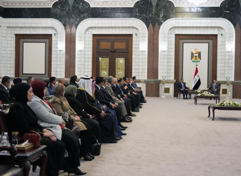   السوداني والحلبوسي يؤكدان أهمية مواصلة تنفيذ ورق