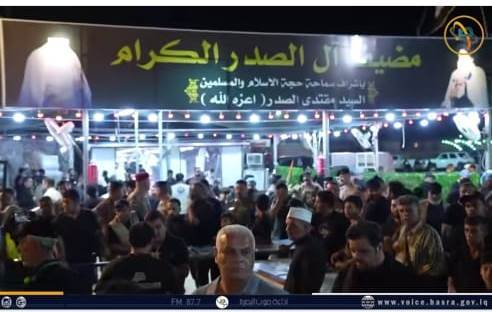  منفذ الشلامجة الحدودي يشهد توافد أعداد غفيرة من ا