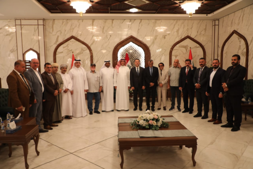 معاون المحافظ يستقبل الوفود الخليجية لألعاب القوى 
