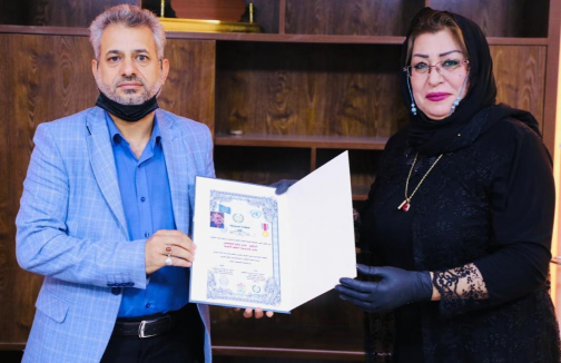 الجامعة العربية للشباب العربي والدولي تمنح مدير عا