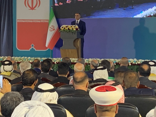 الرئيس الايراني يختتم زيارته للبصرة 