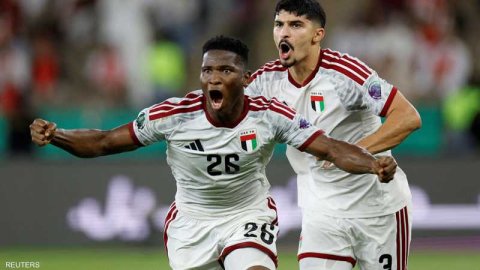 المنتخب الإماراتي يفوز على عمان ويواجه السعودية في نهائي  خليجي ٢٧