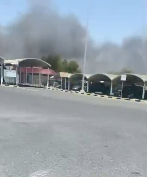 إغلاق منفذ العبدلي الكويتي بسبب استهدافه بطائرة مسيرة