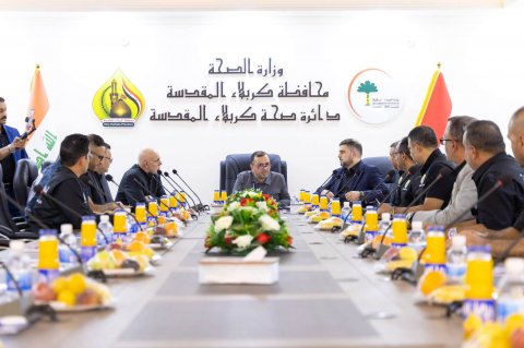 وزير الصحة يصل  الى محافظة كربلاء لمتابعة تنفيذ الخطة الصحية لزيارة الأربعين