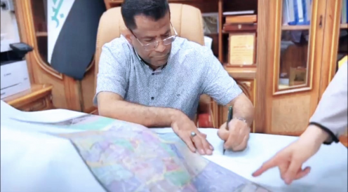لأول مرة  ... بلدية البصرة تستخدم برنامج GPS  لمراقبة الاعما