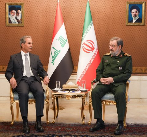 القاضي زيدان وأمين عام الأمن القومي الإيراني يؤكدان اهمية تعزيز التعاون لمكافحة الإرهاب والجريمة المنظمة