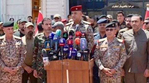 المحمداوي يعلن  تسلم ملف سرايا السلام في قيادة  عمليات  سامراءواندماجها بالقوات الامنية