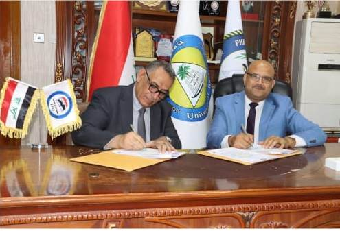 جامعة البصرة تعقد اتفاقية توأمة مع كلية العراق الجامعة