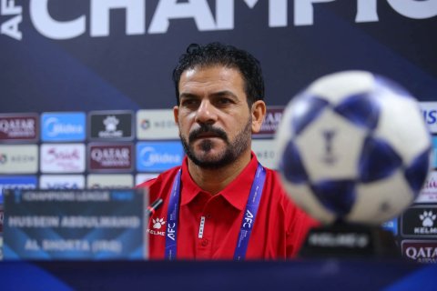 حسين عبد الواحد: نريد فوزًا يليق بالقيثارة وسمعة الكرة العراقية