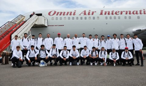 وفد منتخبنا الوطني يتوجه الى الولايات المتحدة الأمريكية للمشاركة في نهائيات كأس العالم 2026