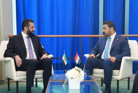 الزيدي  يبحث مع الشرع  في نيويورك جهود تدعيم التهدئة وتخفيف حدة التوتر في المنطقة