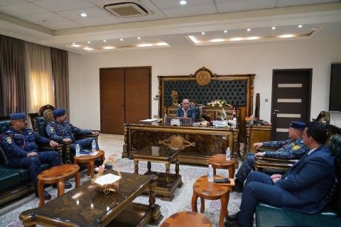 نقيب الصحفيين العراقيين يبحث مع مدير الاعلام والتوجيه المعنوي تعزيز التعاون المشترك بين الإعلام والشرطة الاتحادية