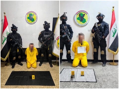 جهاز مكافحة الارهاب يلقي القبض على تاجريّ مخدرات ويجري عمليات تفتيش في مناطق واسعة