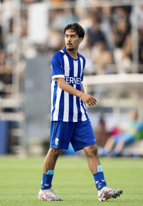 انجاز أوراق لاعب كوتنبرغ السويدي حيدر كرار للعب مع ناشئة الع