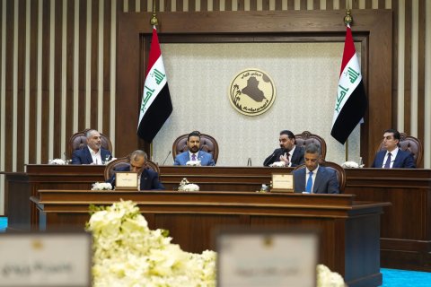 الزيدي امام مجلس النواب : كانت امامنا ثلاثة خيارات لمواجهة الازمة المالية