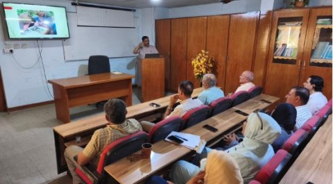 جامعة البصرة تنظم ورشة عن طرق جمع الحشرات المائية وحفظها