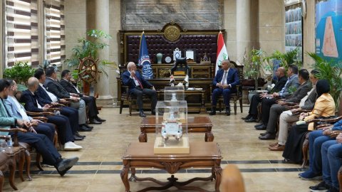 الموانئ تبحث مع هيئة الاستثمار التعاون في المشاريع الستراتيجية