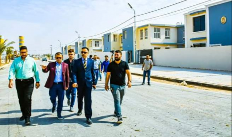 انجاز 694 وحدة سكنية في مجمع الزهراء السكني الإستثماري في ال