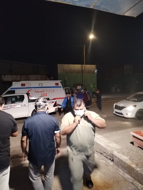 تسجيل إصابات واختناقات بسبب تسرب الامونيا وموظفون محاصرون داخل الورش في معمل الأسمدة بالبصرة