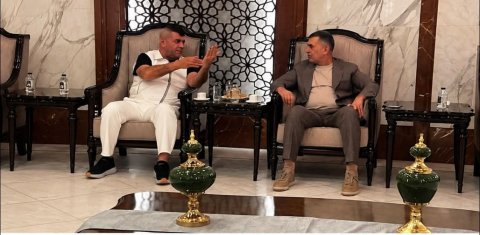 العيداني يبحث مع رئيس اللجنة الأولمبية في البصرة واقع الحركة الرياضية وسبل دعم الاتحادات والأندية