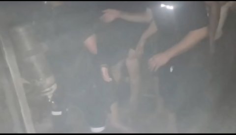 انقاذ عائلة بعد اندلاع حريق بمنزلها في البصرة