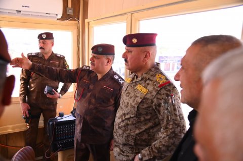 مدير مكتب القائد العام للقوات المسلحة يطّلع على الخطة الأمنية والتنظيمية للزيارة الأربعينية في النجف الأشرف