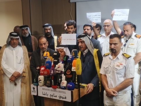 وقفة احتجاجية بالبصرة ضد اعتقال عدد من الصيادين العراقيين وقتل أحدهم من قبل السلطات الكويتية