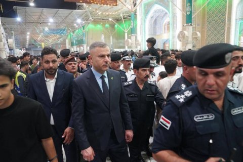 العوادي  يجري جولات ميدانية في النجف لمتابعة تنفيذ الخطة الأمنية الخاصة بزيارة عيد الغدير