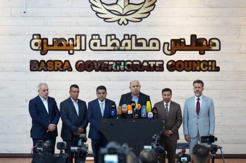 رئيس مجلس البصرة يدعو برلمانيي المحافظة لمتابعة تطبيق قرارات المجلس واستحقاقاتها في الوزارات الاتحادية