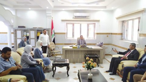 وفد من "المجلس العربي للاختصاصات الصحية" يزور مستشفى البصرة التعليمي لتقييم برنامج طب الطوارئ