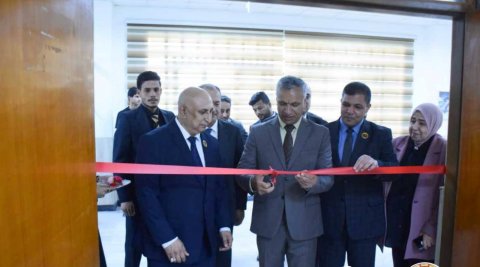 افتتاح  عيادة تدريب وفحص وقاعة ذكية في كلية التقنيات الصحية والطبية في البصرة