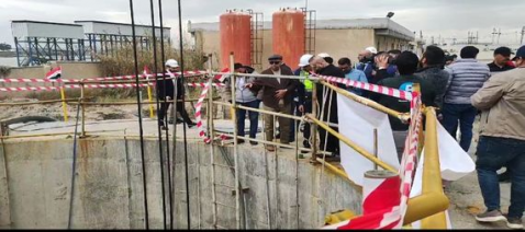 الاول من نوعه في العراق .. افتتاح نفق خدمي ضمن مشروع ماء الب