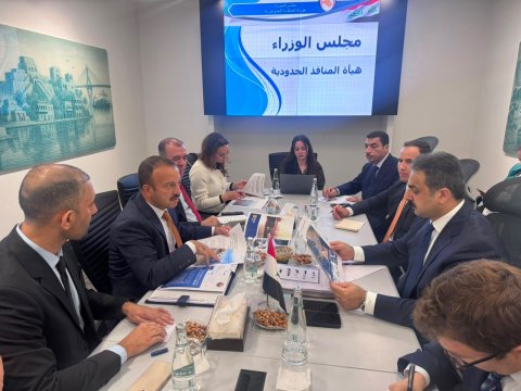 الوائلي  يبحث مع وفد تركي  تفعيل مشروع طريق التنمية وتعزيز حركة الترانزيت والتبادل التجاري بين البلدين