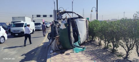 وفاة شخص وإصابة 3 آخرين بحادث سير قرب مجسر الخطوة غرب البصرة